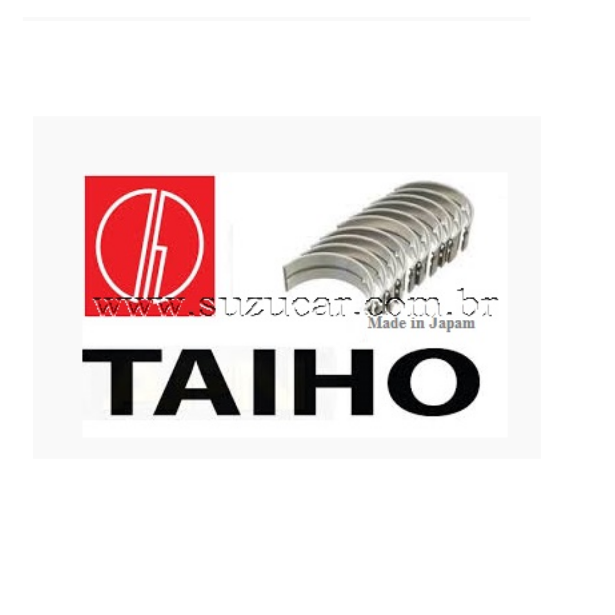 Bronzina de Mancal GM-TRACKER - G VITARA 2.0 16V -TAIHO JAPAM-1.00MM