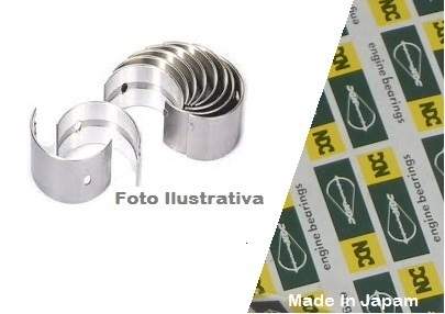 Jogo de Bronzina de Mancal VITARA/G.VITARA 1.6/BALENO (1mm)