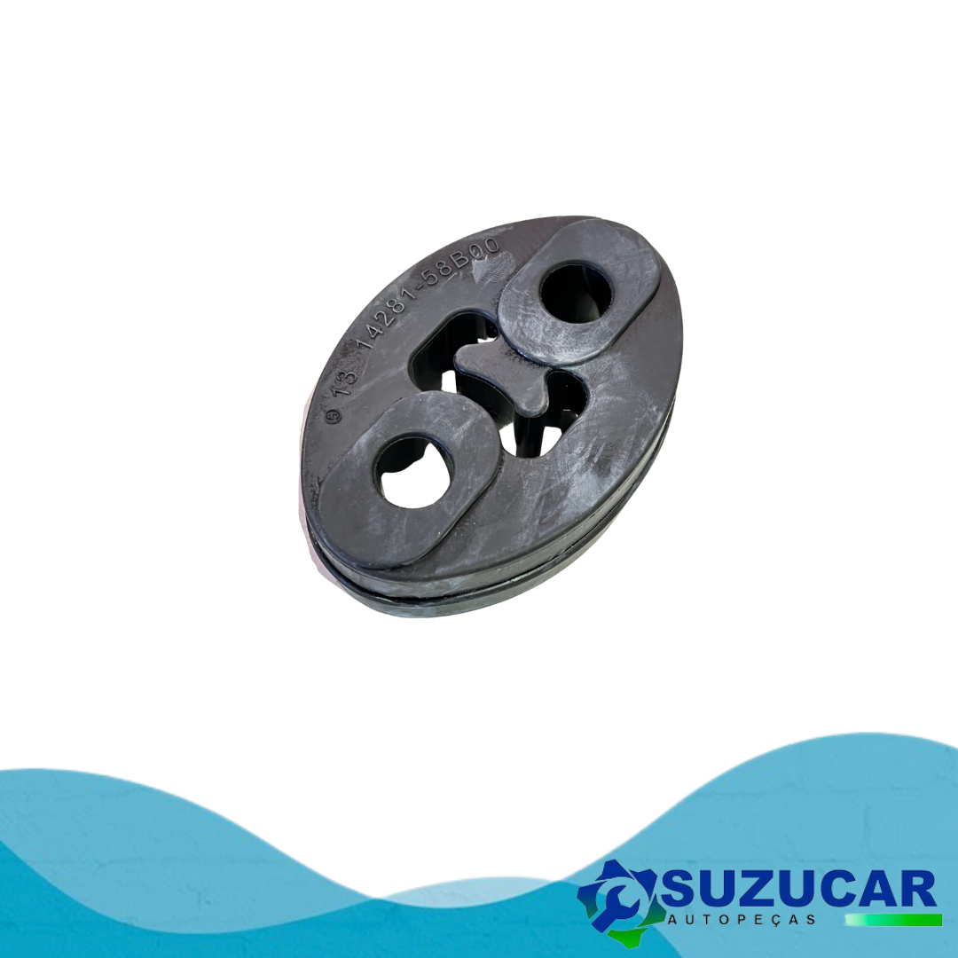 BORRACHA  ESCAPAMENTO TRACKER TODAS ATÉ 2009 / GRAND VITARA TODOS ATÉ 2005 / VITARA 1.6 TODOS / SIDEKICK