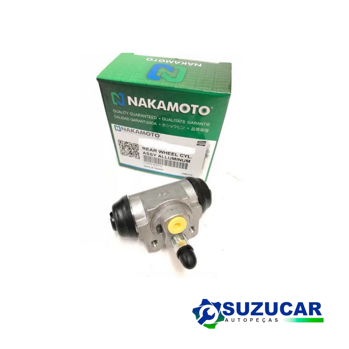 CILINDRO DE FREIO TRASEIRO LADO ESQUERDO SAMURAI 1.3 8V ATÉ 1995