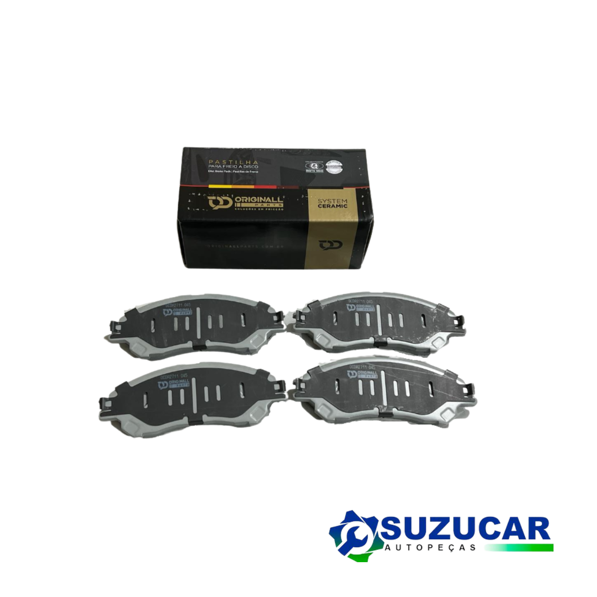 JG DE PASTILHA DE FREIO DIANTEIRO NEW VITARA 1.4 TURBO / 1.6 ( CERAMICA )