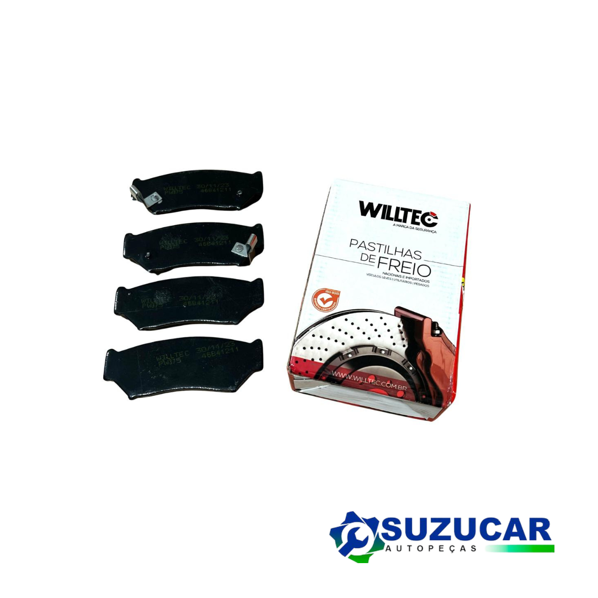 JG DE PASTILHA DE FREIO GRAND VITARA 1.6  16V / VITARA 1.6 16V 5 PORTAS/ SIDEKICK 1.6 16V 5 PORTAS