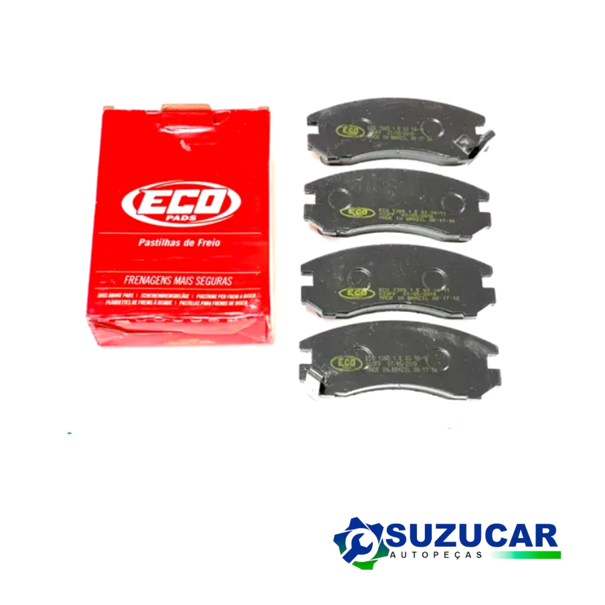 JG DE PASTILHA DE FREIO DIANTEIRO  SWIFT GTI 1.3 16V / SWIFT SEDAM 1.6 16V