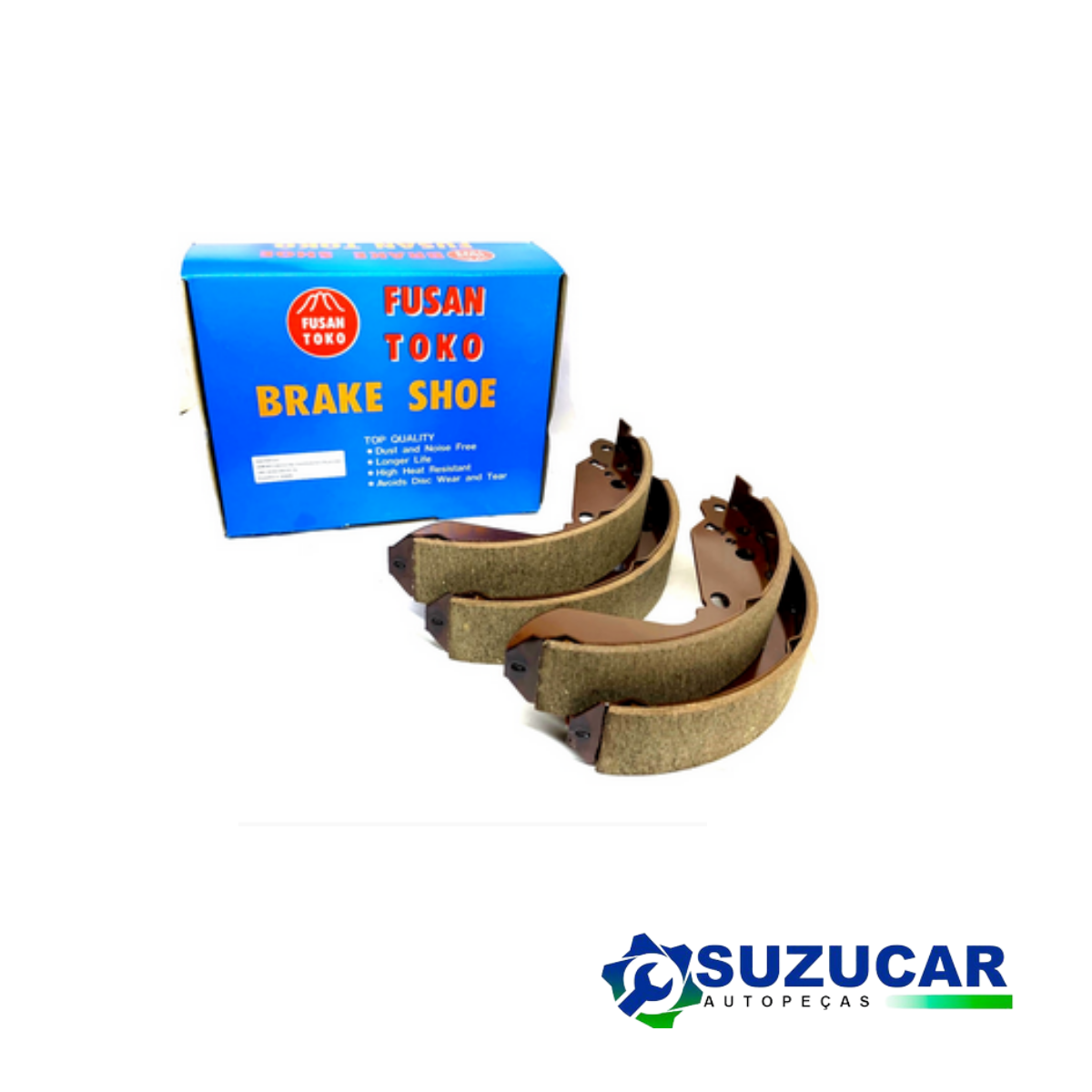 JG SAPATA / LONA DE FREIO TRASEIRA  SIDEKICK 1.6 16V / VITARA 1.6 16V 5 PORTAS ATÉ 1995