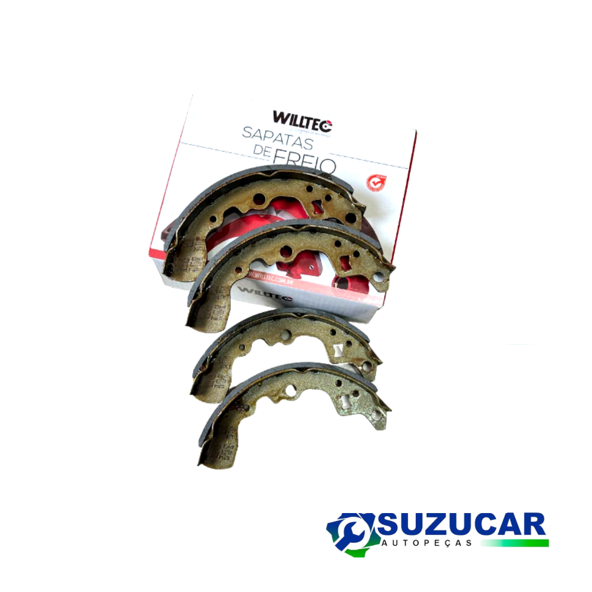 JG SAPATA / LONA DE FREIO TRASEIRA SWIFT 1.0 3 CC