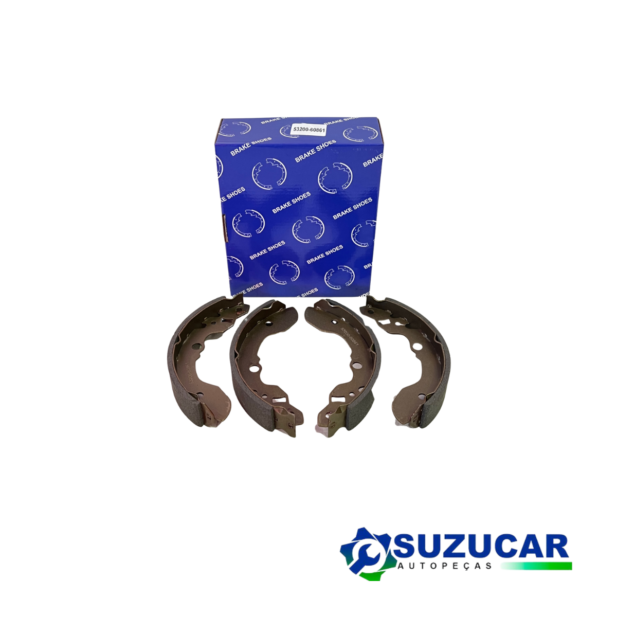 JG SAPATA / LONA DE FREIO TRASEIRA  VITARA 1.6 8V  3 PORTAS