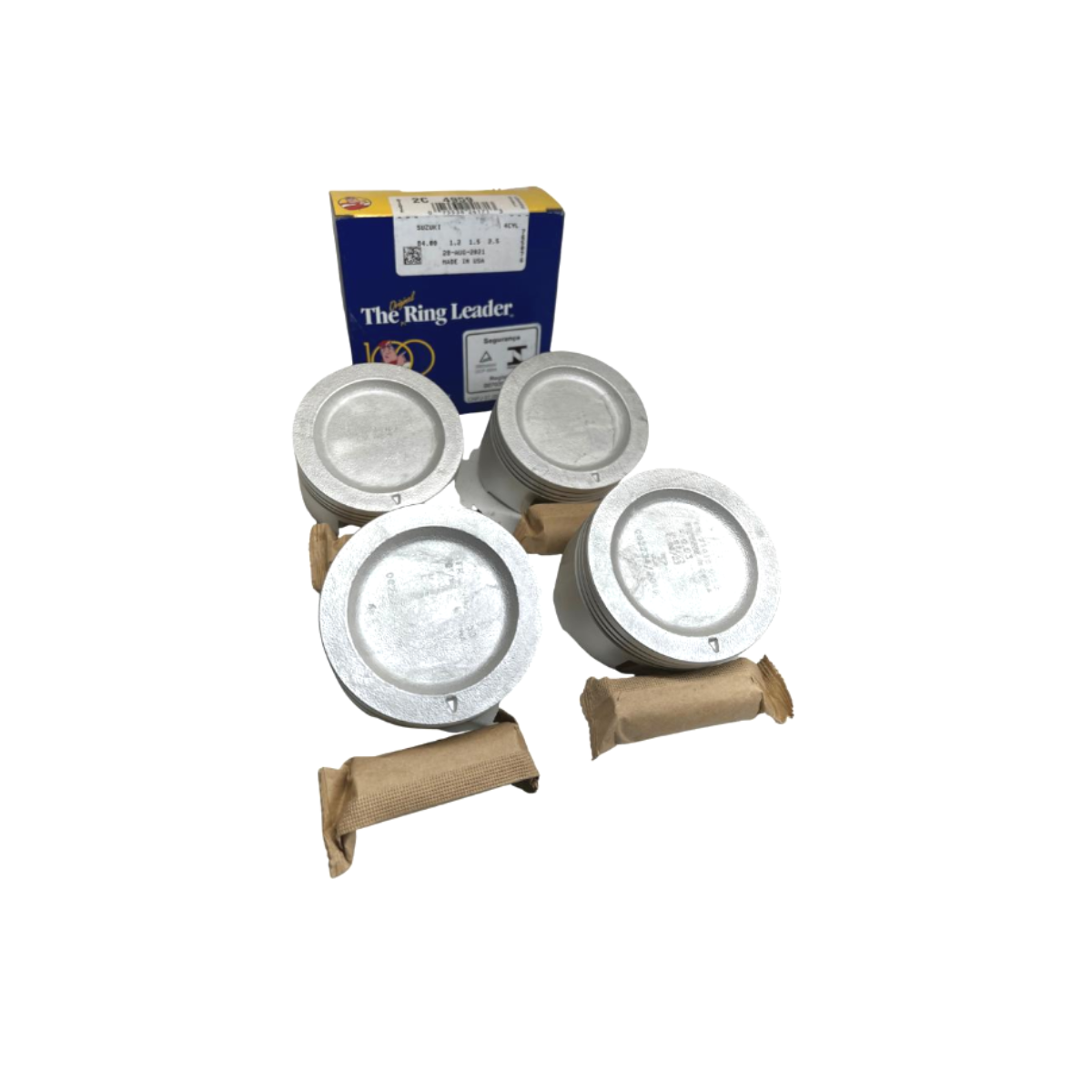 JOGO DE PISTÃO E ANEIS 0.50 TRACKER 2.0 16V GASOLINA ATÉ 2009 / GRAND VITARA 2.0 16V ATÉ 2004