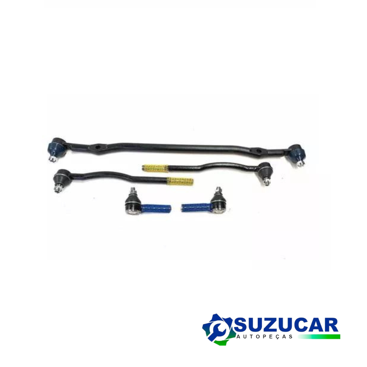 Kit Barra Central Terminal Direção Vitara V6 2.0 24v Até 1998