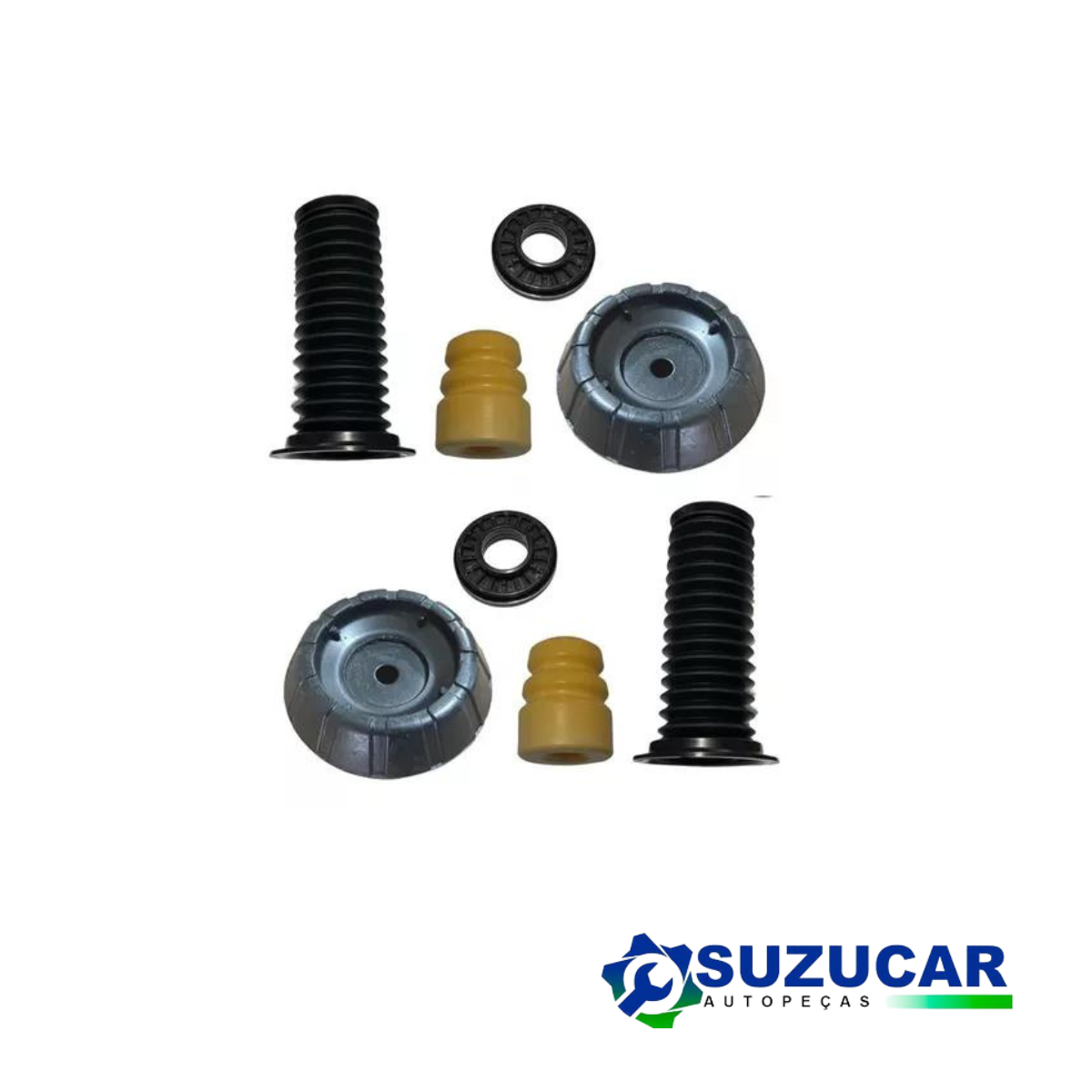 Kit Coxim Amortecedor Dianteiro + Batente New Vitara Após 2017