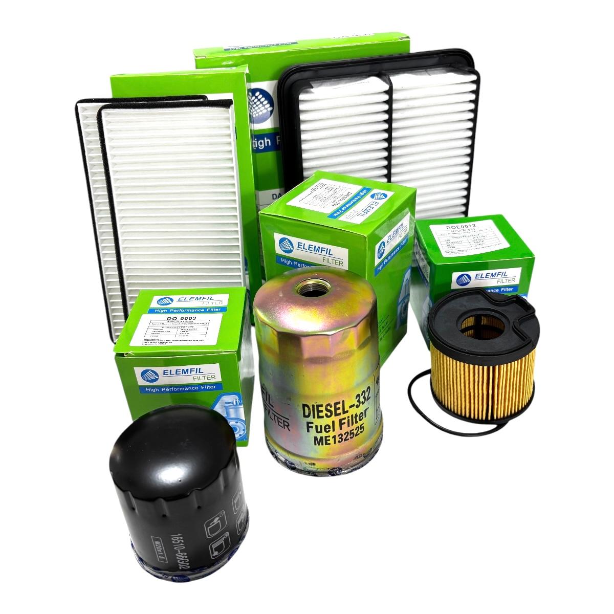 ✱KIT FILTRO GM-TRACKER DIESEL RHZ 2.0 8V APÓS 2002 / GRAND VITARA 2.0 8V DIESEL RHZ APÓS 2002