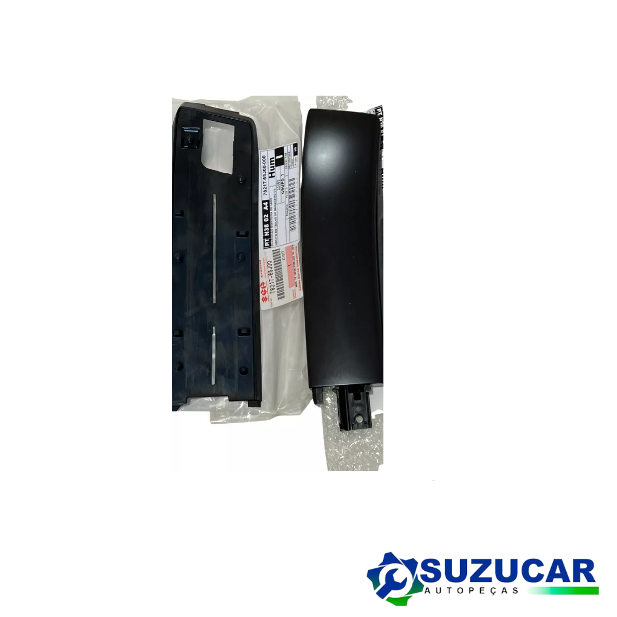 KIT MOLDURA + BORRACHA RACK TETO DIANT DIREITO GRAND VITARA 2.0 GER III / 3.2 V6 ORIGINAL