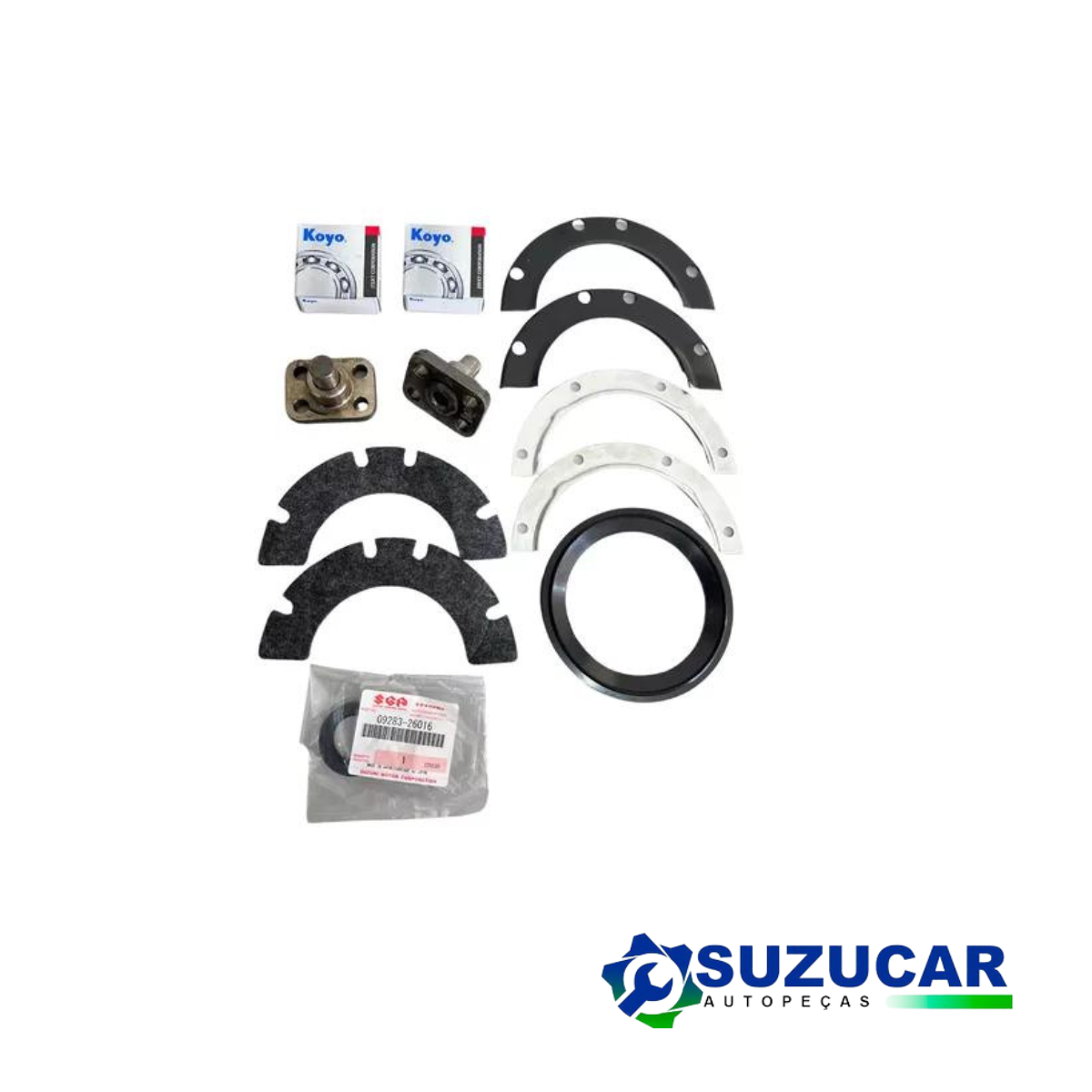 Kit Reparo Do Munhão + Rol + Pino Rei Samurai 1.3 8v Todos