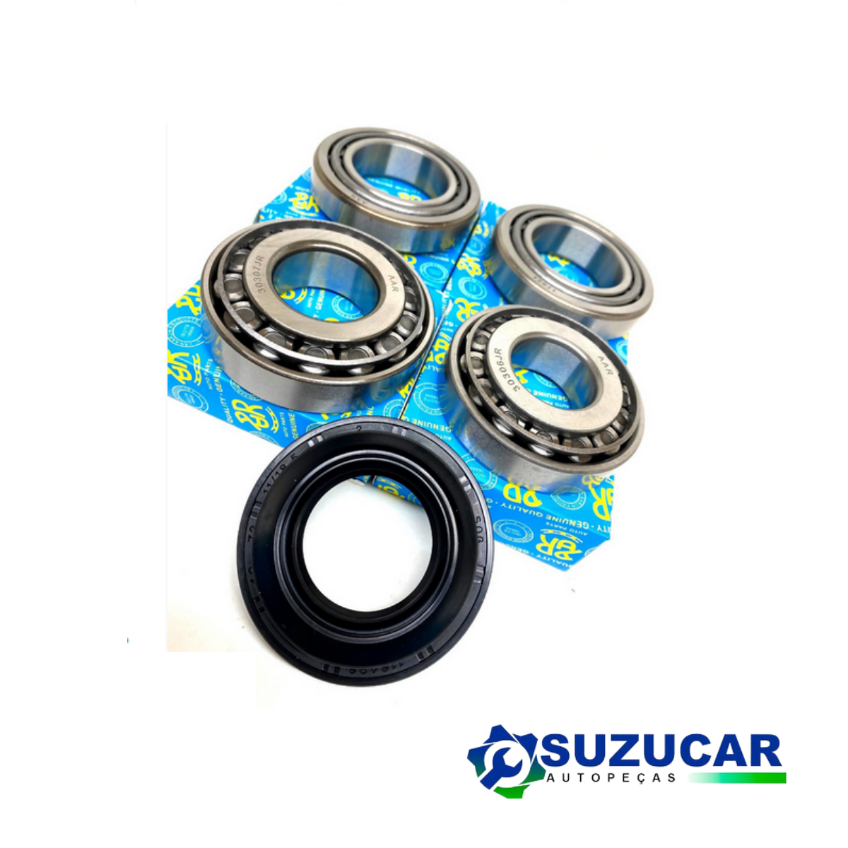 Kit Rolamento do Diferencial SAMURAI / VITARA / GRAND VITARA Até 2005 / TRACKER TODAS Até 2009