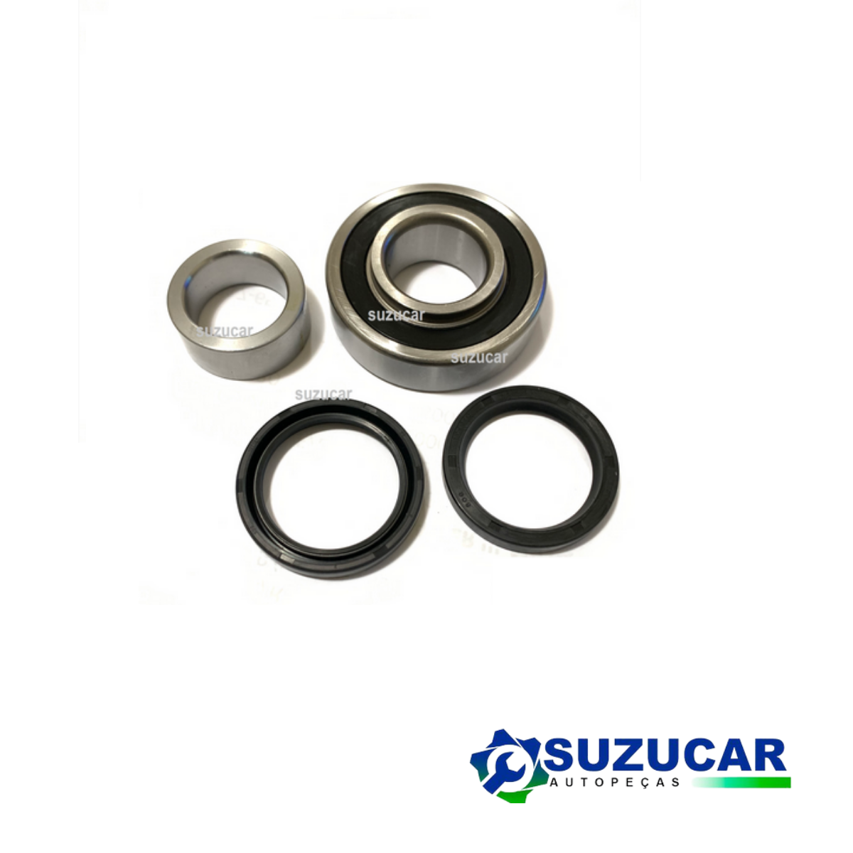 Kit Rolamento trava retentor da Roda traseira Vitara 1.6 8v 16v Vitara v6 2.0 24v Sidekick 1.6 16v