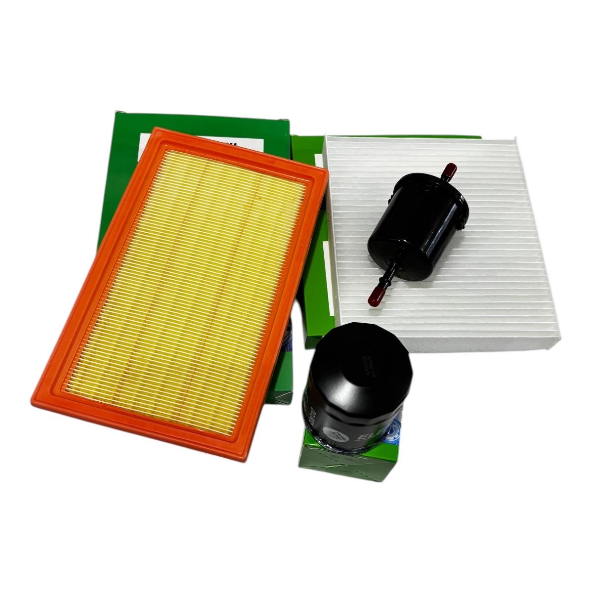 Kit Filtros Comb. Ar Motor Oleo Ar Cond Suzuki S-cross 1.6 16v Após 2015