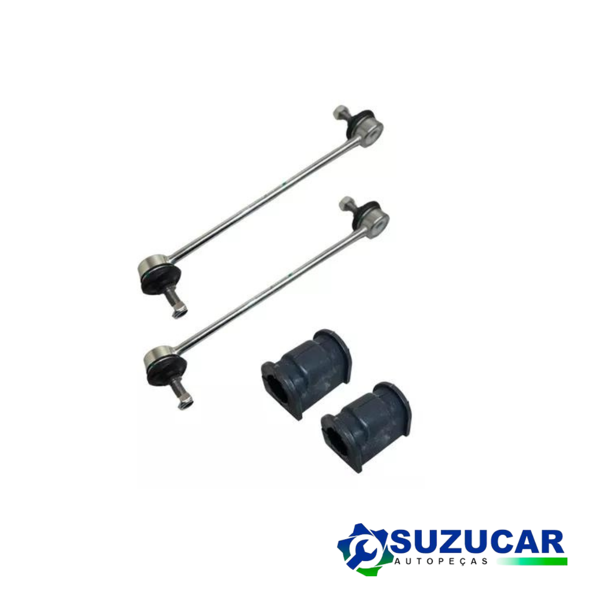 Par Bieleta + Bucha Barra Estabilizadora New Vitara 1.4 / 1.6  Todos Após 2017