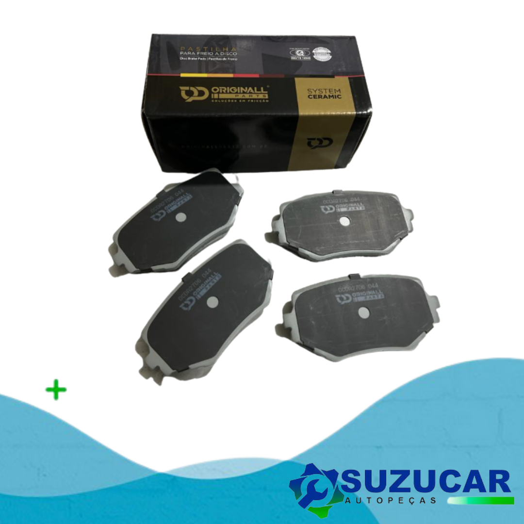 Jogo Pastilha de Freio  Tracker Todas até 2009 / Grand Vitara 2.0 2.5 2.7 Todas até 2004   ( ORIGINALL  PARTS )