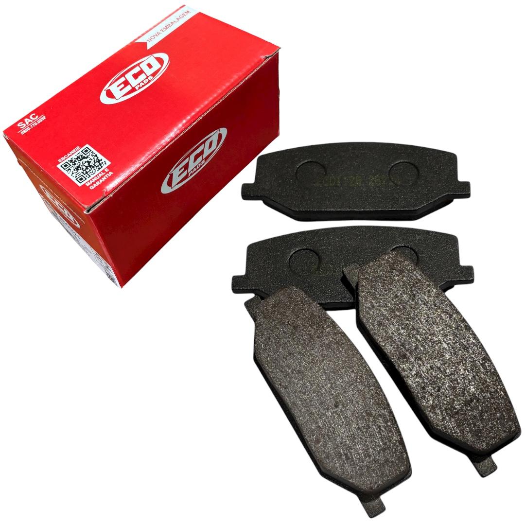 JG DE PASTILHA DE FREIO  JIMNY 1.3 16V / JIMNY SIERRA 1.5 16V / SAMURAI 1.3 8V APÓS 93  (ECOPARTS)