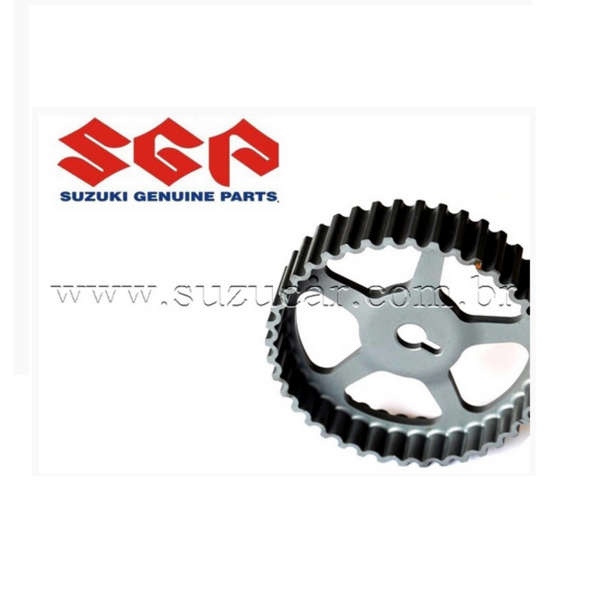 POLIA DO COMANDO DE VALVULAS SAMURAI 1.3 8 V  APÓS 1996 (ORIGINAL)