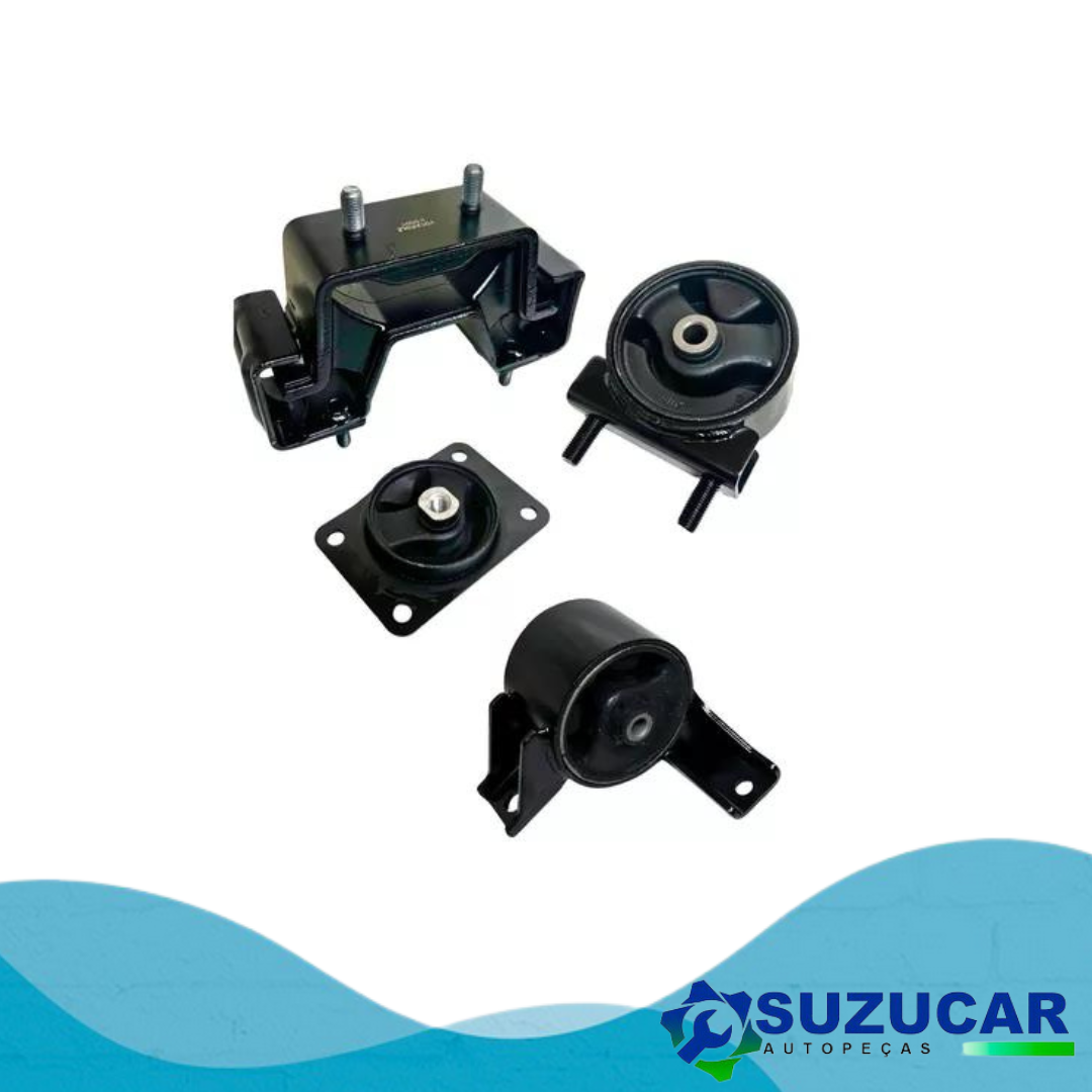 Kit Coxim Do Cambio E Motor Suzuki Sx4 2.0 16v Até 2015