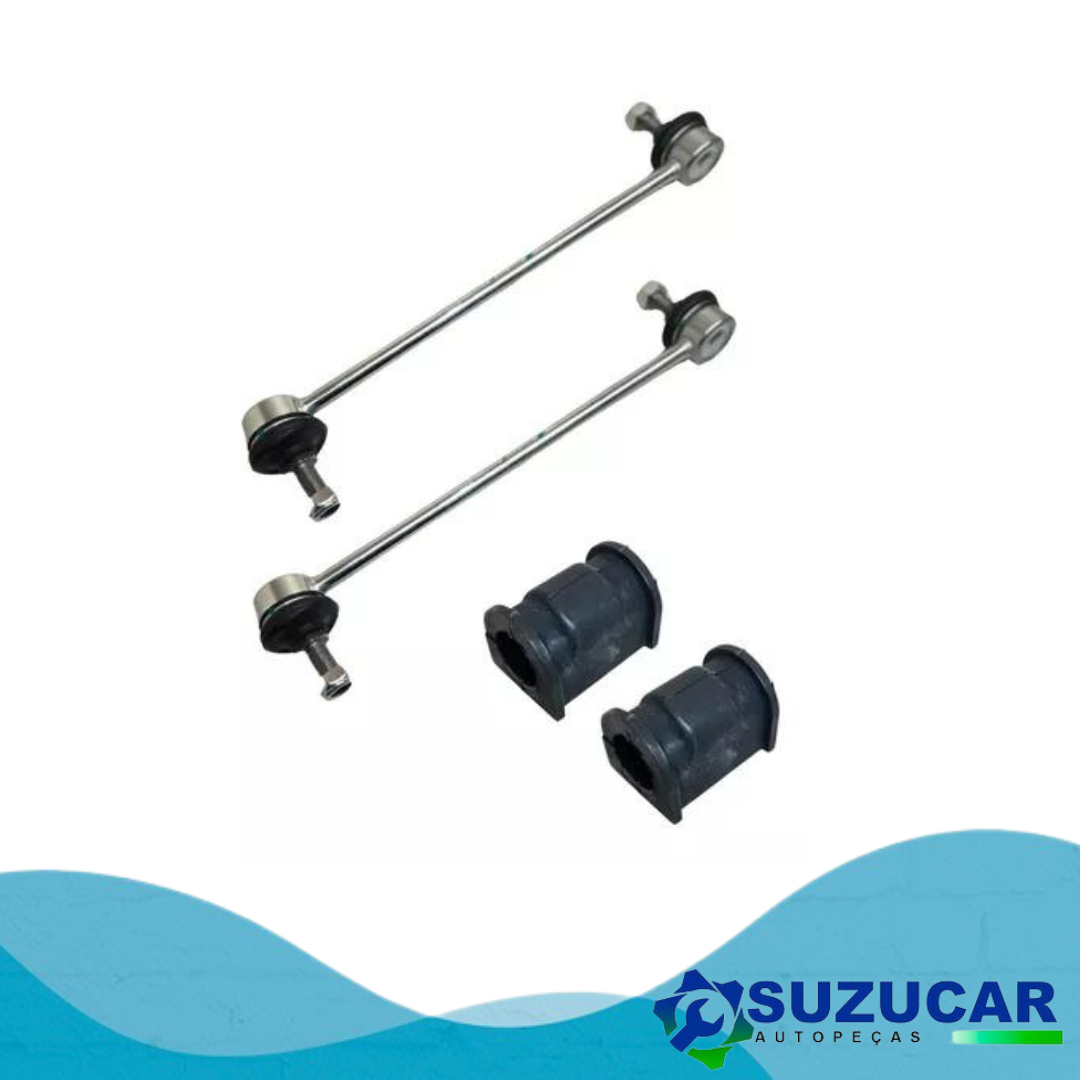 Par Bieleta + Bucha Barra Estabilizadora S-Cross 1.4 / 1.6 Todos Após 2016