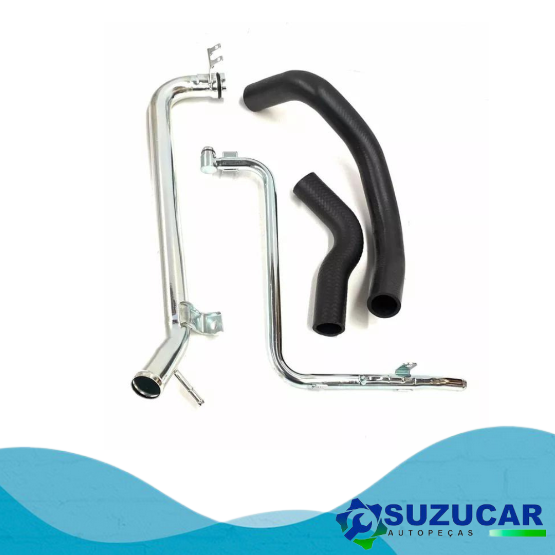 Kit Mangueiras + Cano dagua Tracker 2.0 16v Gasolina até 2009 / Grand Vitara 2.0 16v Gasolina até 2004 ( NAKAMOTO )