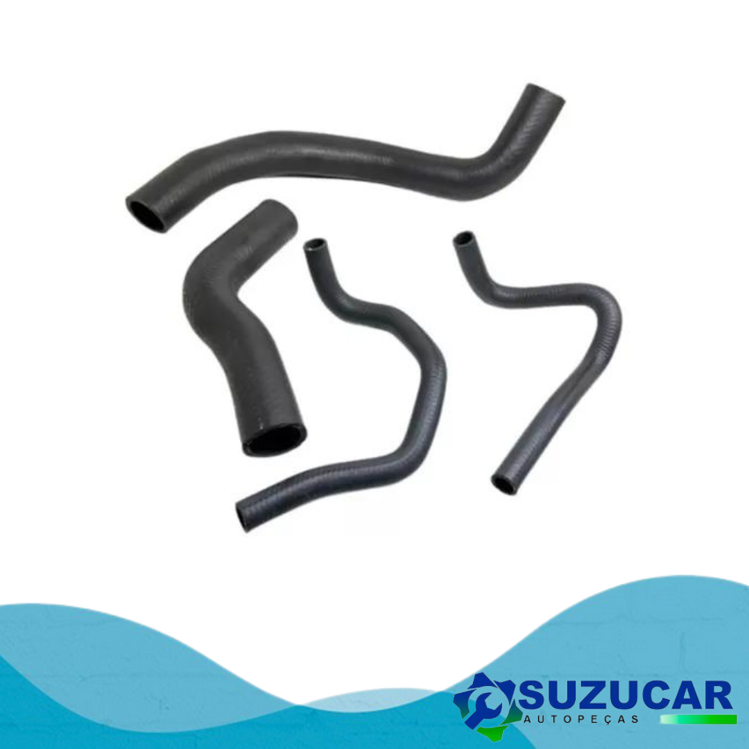 Kit Mangueiras Radiador + Ar Quente Grand Vitara 2.0 16v Gasolina Até 2004