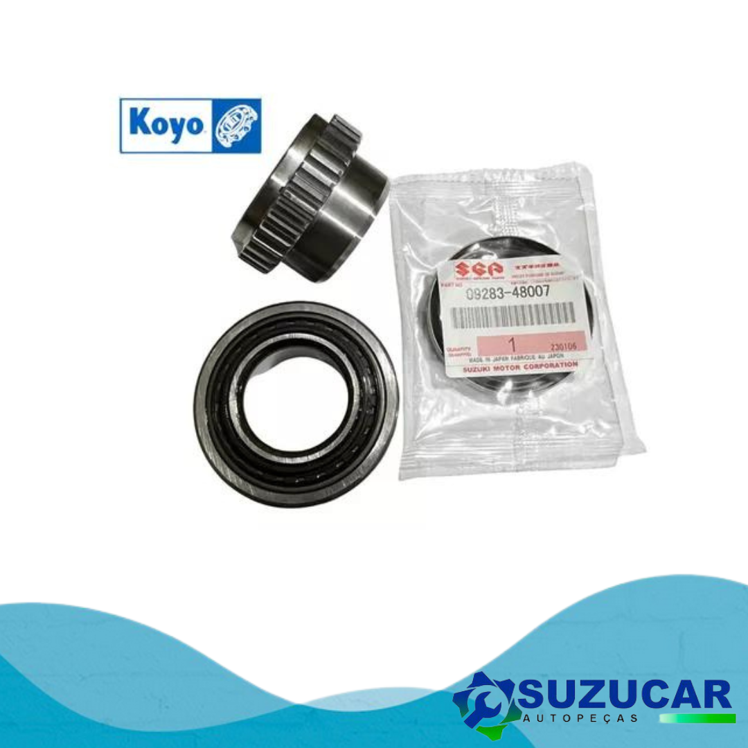Kit Rolamento Roda Traseiro Jimny 1.3 16V C/ Freios Abs / Jimny Sierra 1.5 Todos (KOYO-JAPAM)