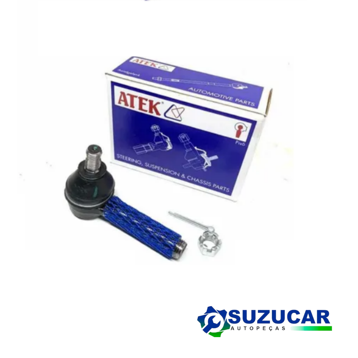 TERMINAL DIREÇÃO ROSCA DIREITA JIMNY 1.3 16V / SAMURAI 1.3 8V  APÓS 1996