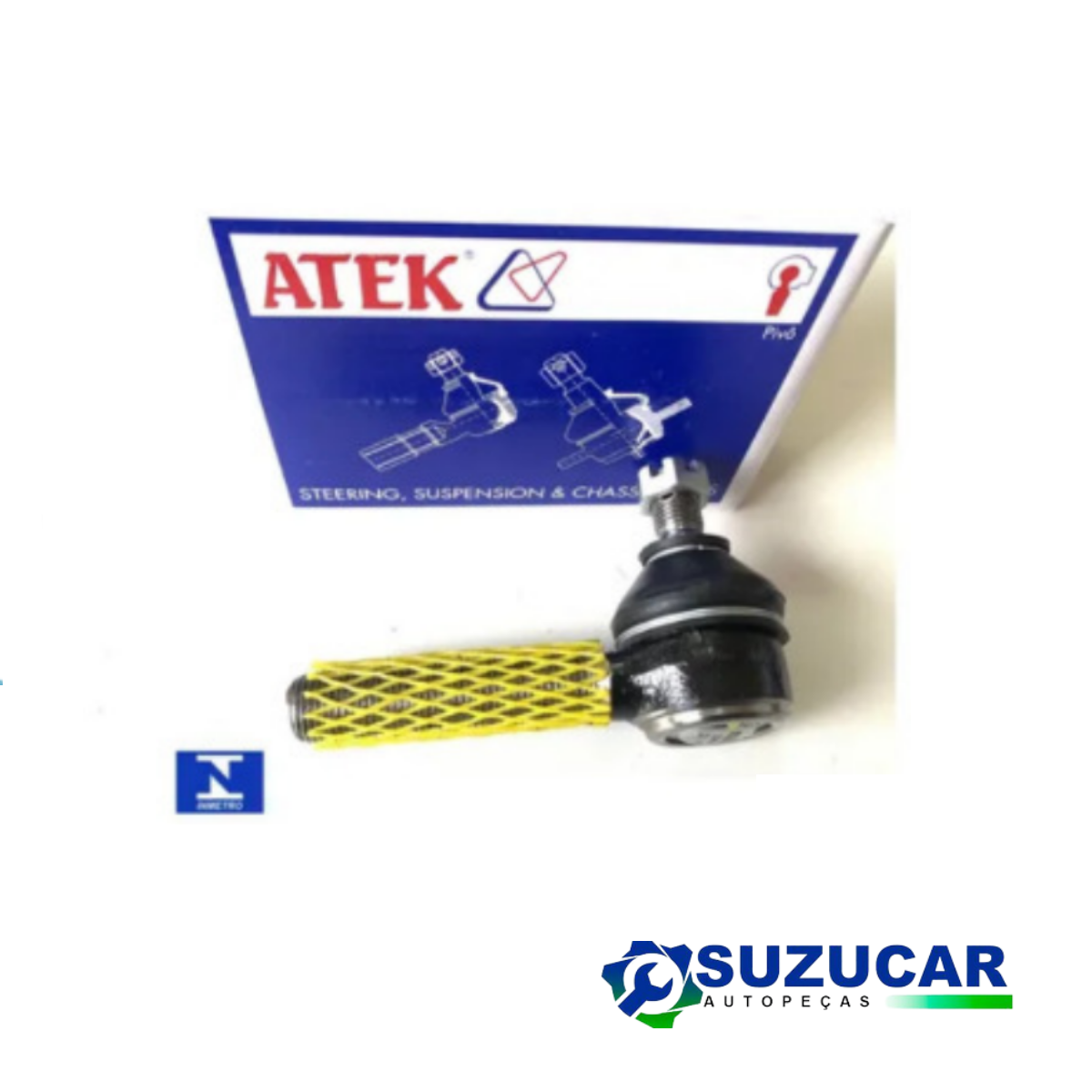 TERMINAL DIREÇÃO ROSCA ESQUERDA JIMNY 1.3 16V / SAMURAI 1.3 8V APÓS 1996